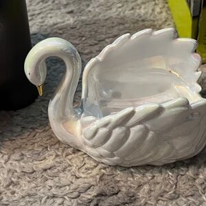 Swan Bath and Body Work Soap Holder
